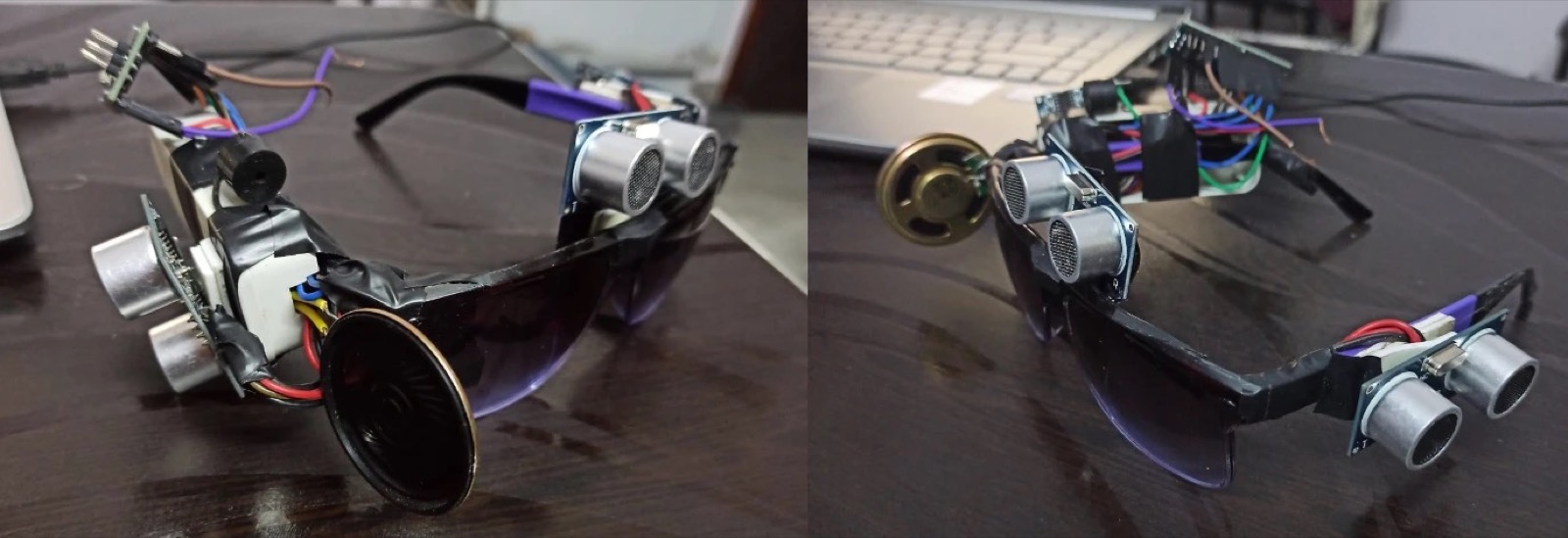 Obstacle-detection glasses — ultrasonic wearable